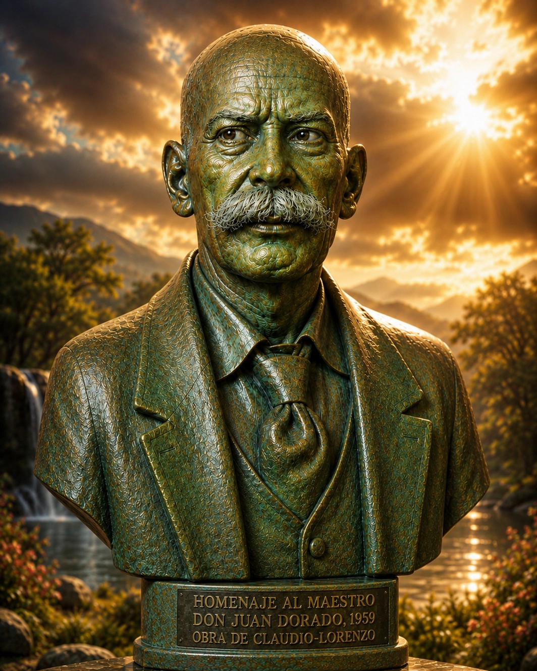 Busto de Don Juan Dorado, 1959
