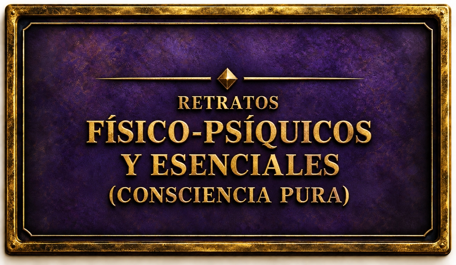 Retratos Físico-Psíquicos y Esenciales · Consciencia Pura · Familia de Esculturas I